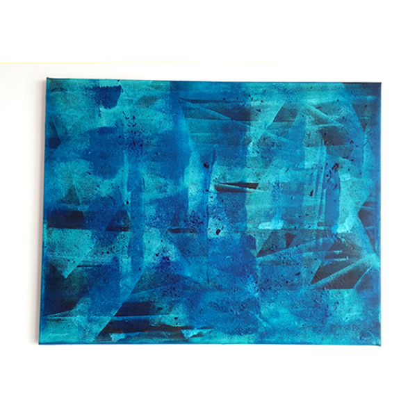 abstract blauw op blauw